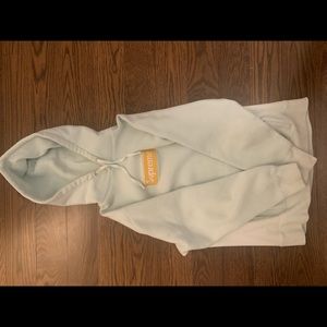 Ice blue Supreme box logo hoodie (FW17)